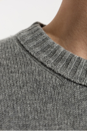 FRAME Jersey de cachemir con cuello redondo