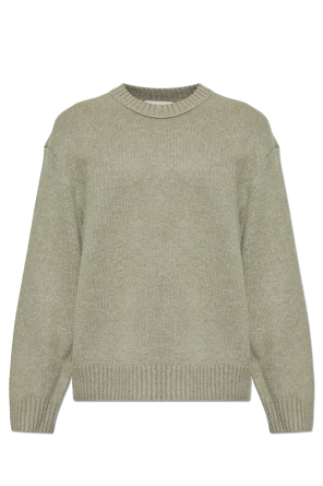Cashmere sweater with a crew neck