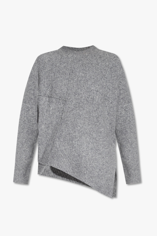 AllSaints ‘Lock’ asymmetric star sweater