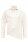 AllSaints cream 'Lock' asymmetric sweater