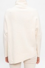 AllSaints cream 'Lock' asymmetric sweater