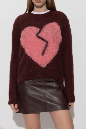 AllSaints Jersey de lana ‘Luvheart’