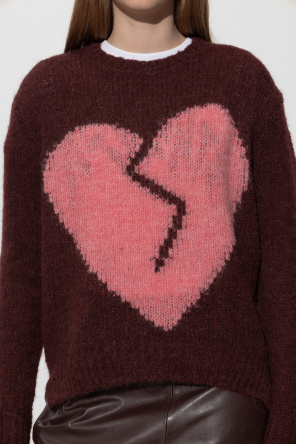 AllSaints Jersey de lana ‘Luvheart’