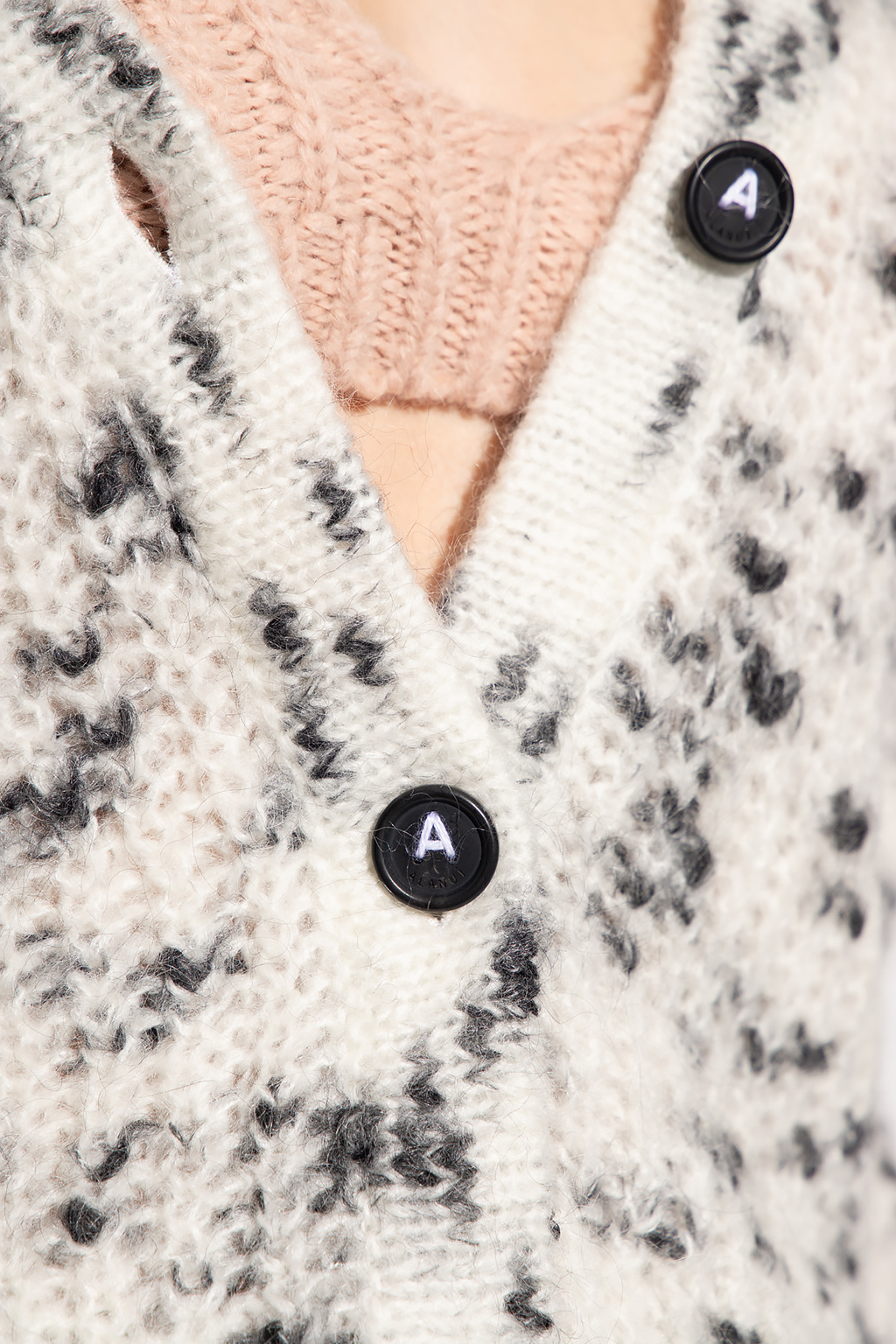 Alanui ‘Icelandic Glacier’ wool cardigan