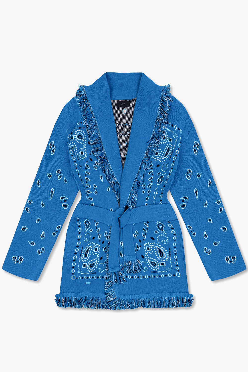 Alanui ‘Bandana Jacquard Icon’ oversize cardigan