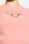 Diesel PINK ‘M-AREESA’ sweater with logo
