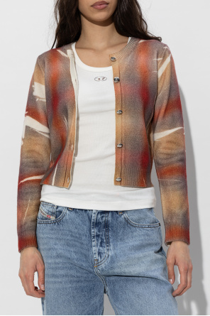 Diesel Cardigã de lã ‘M-CHLOTY’