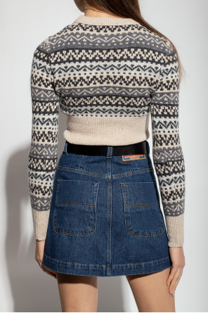 Diesel ‘M-Pasadena’ patterned sweater