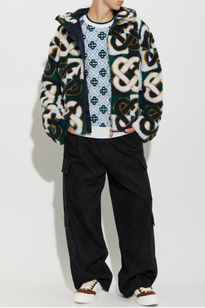 Wool sweater with monogram od Casablanca