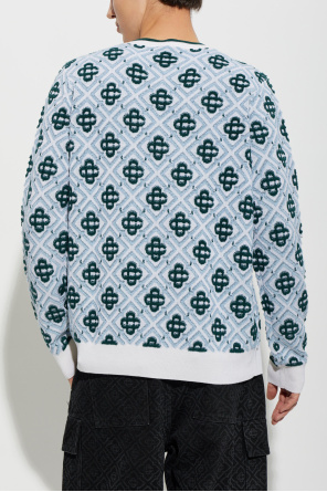Casablanca Wool sweater with monogram