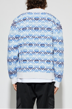 Casablanca Cardigan with monogram