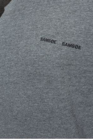 Samsøe Samsøe Turtleneck Classic sweater with logo