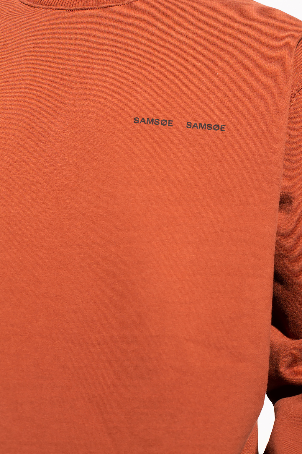 Samsøe Samsøe Sweatshirt Ash Heather White