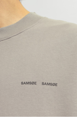 Samsøe Samsøe ‘Norsbro’ rossa sweatshirt