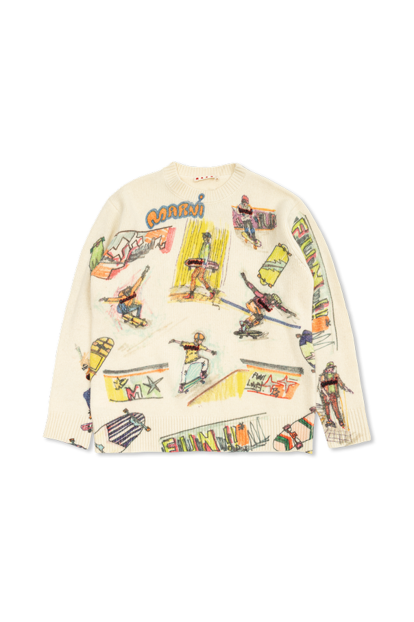 Wool sweater od Marni Kids