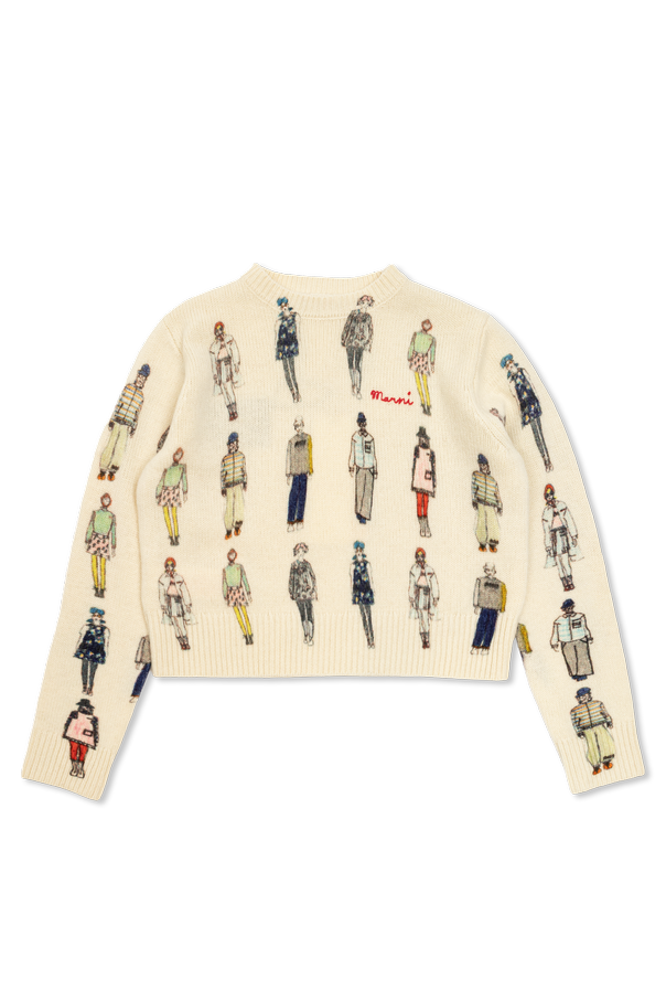 Wool sweater od Marni Kids
