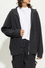 Helmut Lang GREY Collared cardigan