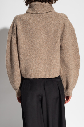 Helmut Lang Wool turtleneck sweater