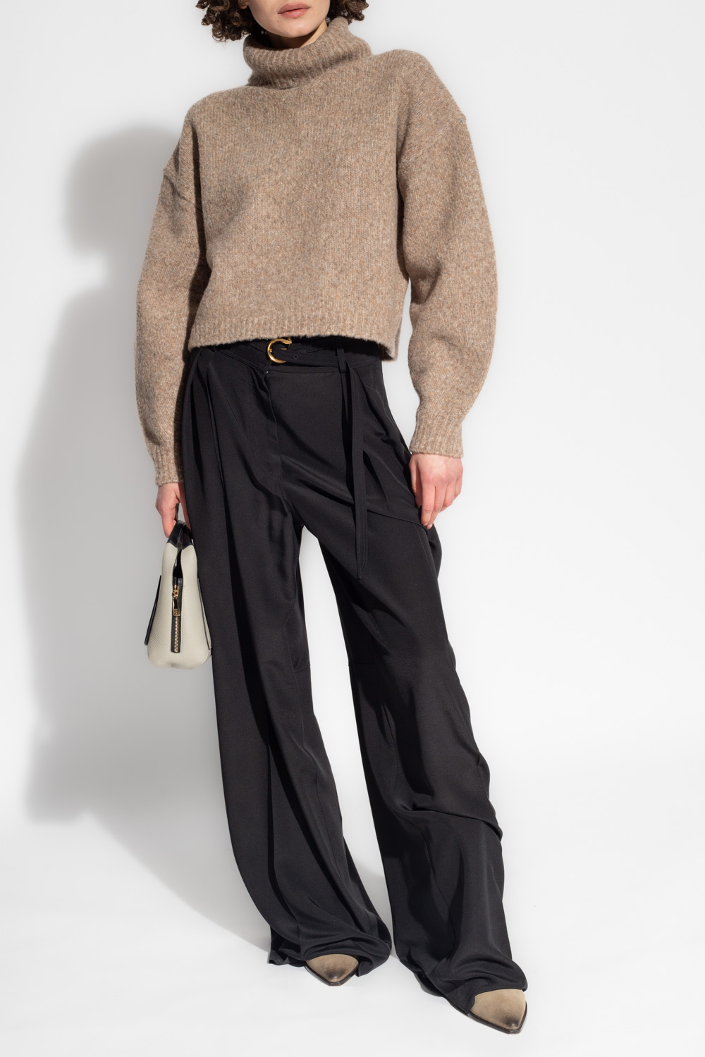 Helmut Lang Wool turtleneck sweater