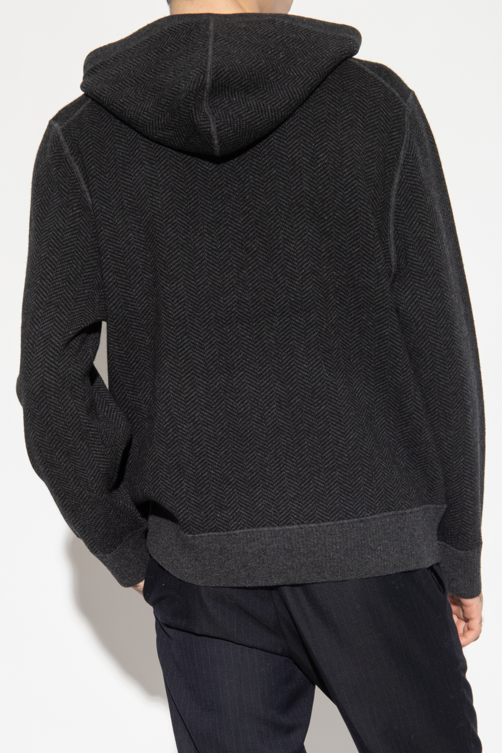 Theory Hooded Bio sweater