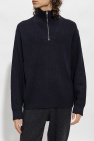 Theory NAVY BLUE Sweater with high neck