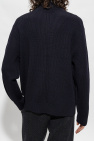 Theory NAVY BLUE Sweater with high neck