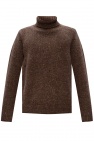 Samsøe Samsøe BROWN Rib-knit turtleneck sweater