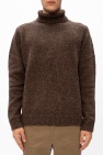 Samsøe Samsøe BROWN Rib-knit turtleneck sweater