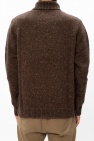 Samsøe Samsøe BROWN Rib-knit turtleneck sweater