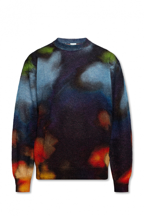 Paul Smith Long-sleeved patch sweater