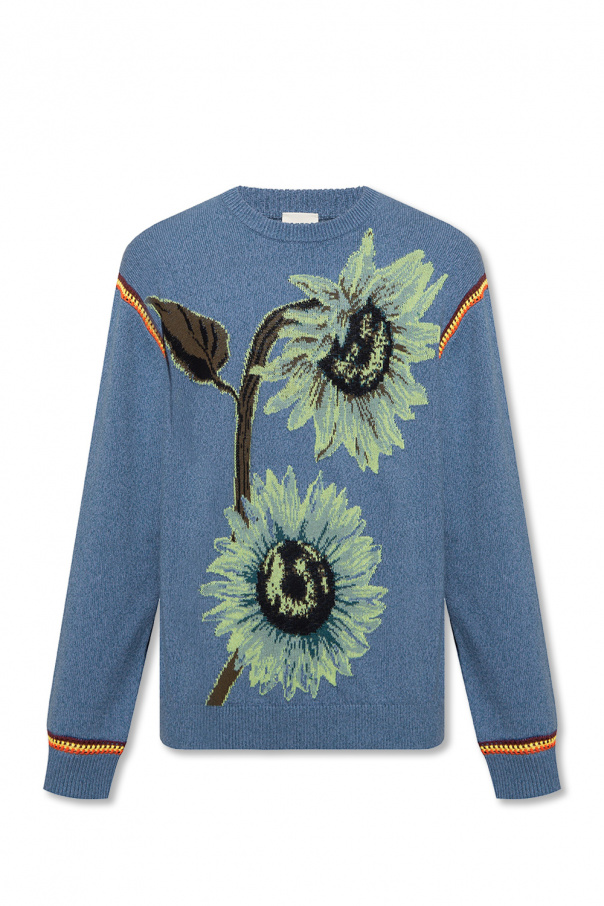 Paul Smith Sweater with sunflower motif