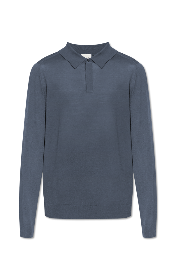 Wool sweater with collar od Paul Smith