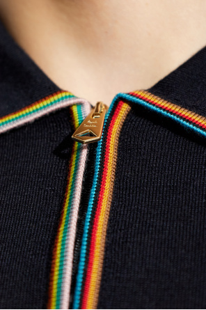 Paul Smith Wool polo with long sleeves