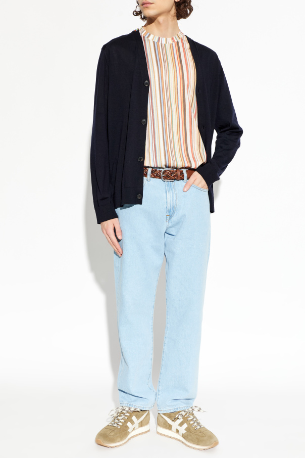 Paul Smith Wool cardigan with V-neckline