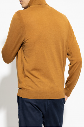 Paul Smith Crown Print Silk Pullover Sweater