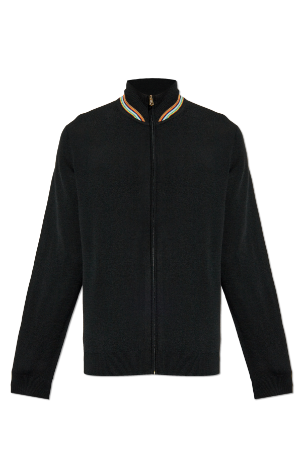 Paul Smith Cardigan with Stand Collar