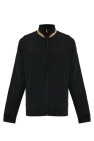 Paul Smith BLACK Cardigan with Stand Collar