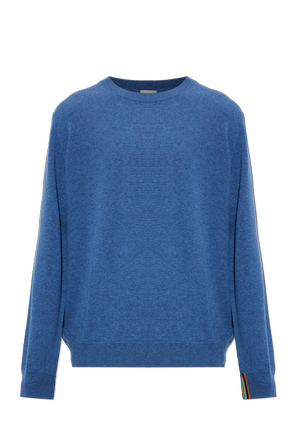 Camisola de caxemira com decote redondo