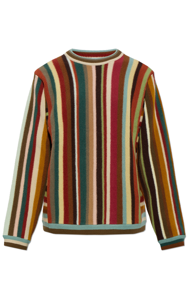 Multicolour striped wool jumper od Paul Smith