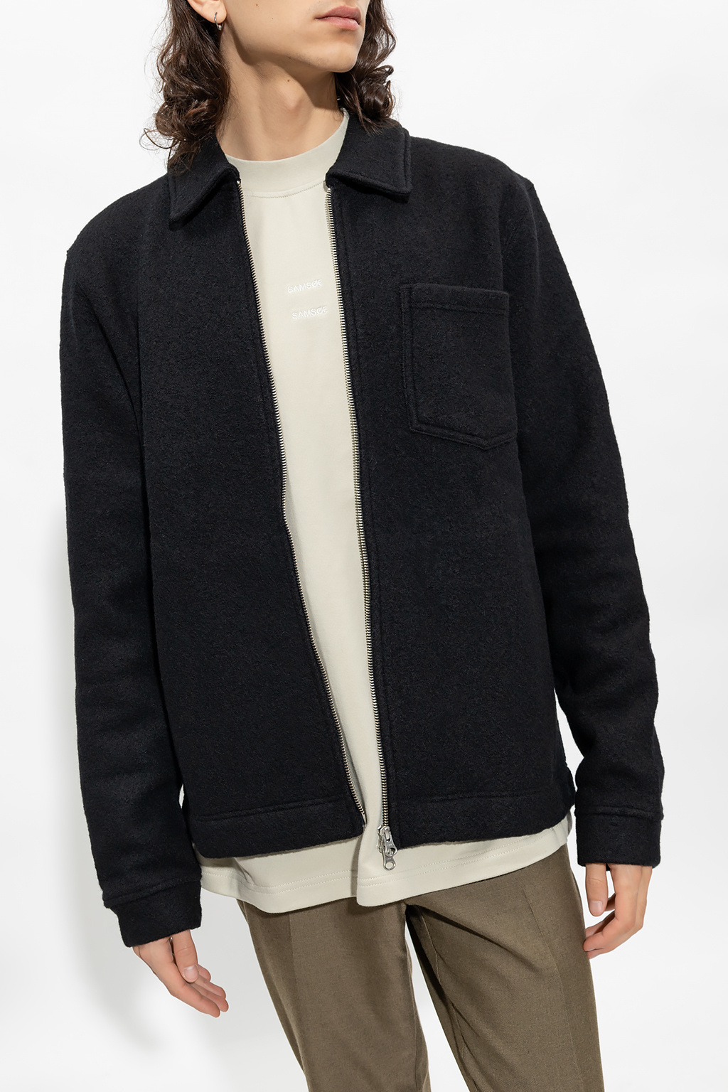 Samsøe Samsøe ‘Hannes’ wool jacket