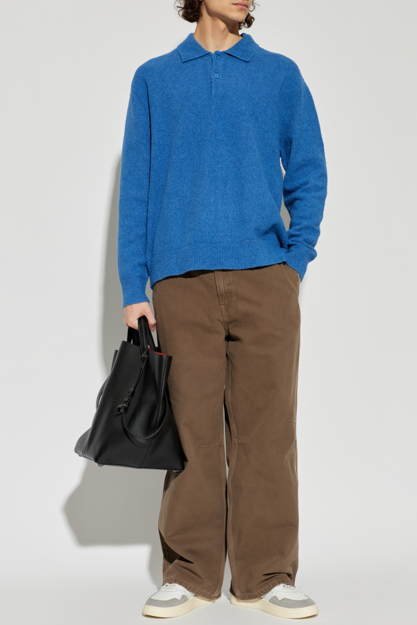 Samsøe Samsøe Sweater with collar ‘Sanino’