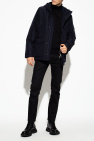 Eleventy panelled bomber jacket Neil Barrett Thunderbolt Shirt