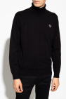 Black cotton Garage hoodie from featuring a hood belts clothing box usb