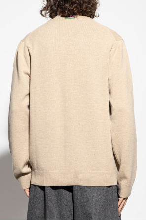 PS Paul Smith Wełniany kardigan