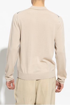 pullover and elastic waistband Wool sweater