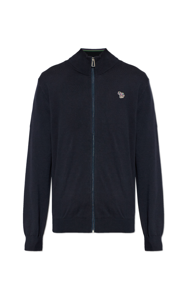 Cardigan with stand-up collar od PS Paul Smith