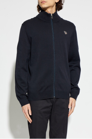 PS Paul Smith Cardigan with stand-up collar