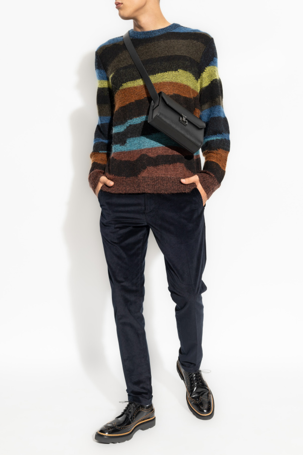 PS Paul Smith Sweter ze wzorem w pasy