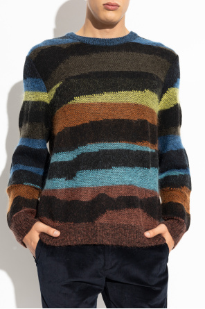 PS Paul Smith Sweter ze wzorem w pasy