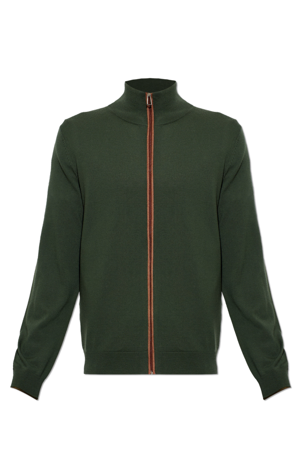 PS Paul Smith Woll-Cardigan mit Stehkragen